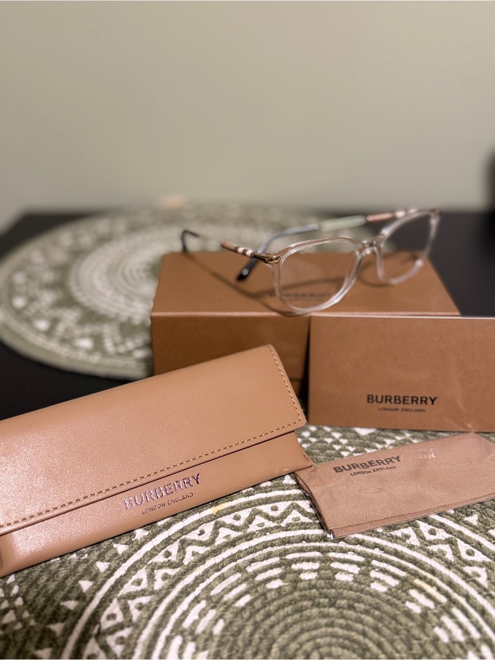 Burberry BE2255Q Glasses- Clear